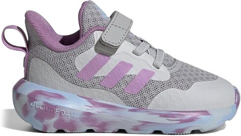 حذاء رياضي Adidas Fortarun 2.0، أسود/أبيض/أسود، 3.5 US للجنسين للأطفال الصغار in Saudi Arabia