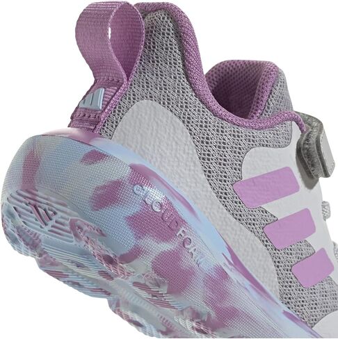 حذاء رياضي Adidas Fortarun 2.0، أسود/أبيض/أسود، 3.5 US للجنسين للأطفال الصغار in Saudi Arabia
