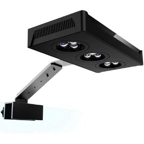 Aquarium Light –3rd Generation A029 Aquarium LED Light 30 Watts Saltwater Light with Touch Control, 5W LED Chips for Coral Reef Nano Fish Tank Marine Tanks with Timer & Screen (A029)
