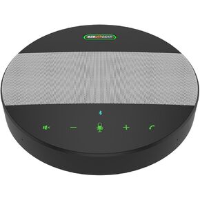 USB/Bluetooth Wireless Desktop Conference Speakerphone with 360 Audio Pickup up to 20ft - BG-OMNITALK-PRO