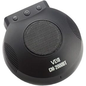 VEC CM-2000BT Bluetooth Desktop Conference Microphone/Speakerphone (9OZ, Black)