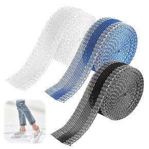 Hem Tape for Pants Iron on Instant, No Sew Hemming Tape Washable Clothing Shortening for Dress Jeans Tablecloths Curtain Sheets and Tailor Housewife Designer (3 Pcs, 9.8 Ft)