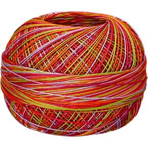 Handy Hands Lizbeth Premium Cotton Thread, Size 40, Jelly Bean