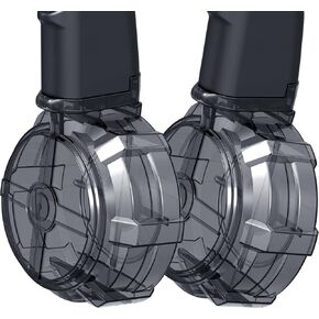 2 Pack Water Tank Storage Container（Black+Black）