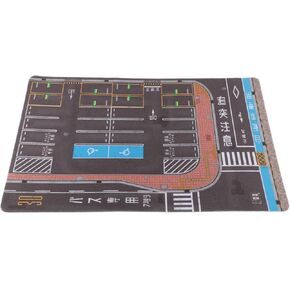 1:64 بناء طراز مواقف السيارات تخطيط المرآب تحت الأرض غير المشهد لمشهد مرآب سيارة Diecast لنموذج سيارة Diecast ، J.