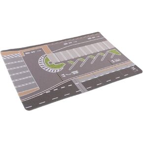 1/64 Scale Parking Lot Diecast Car Garage Nonslip Pad Layout Diorama Model Building Background for Diecast Car Model, C