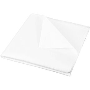 JIYIN Iron-On Fusible Fleece Interfacing, Medium Weight White One-Sided Non-Woven Fusible Interfacing for Sewing for Quilting Tote Bags and Home Decor(39 Inches x 2.2 Yard Medium Weight)