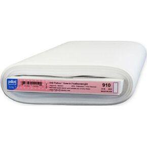 Pellon Feather/Mid-Weight Sew-in Interfacing #910, 20 Inches Wide by The Yard