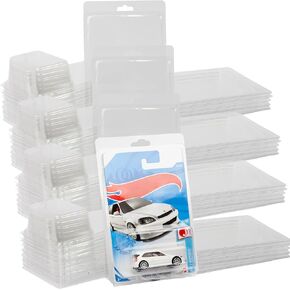 حالة واقي بلاستيكي متوافق مع حزمة عرض Hot Wheels Mainline Case 50.