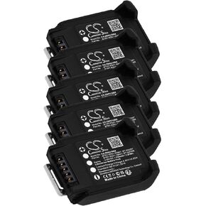 Cameron Sino Replacement for Zeb'ra RS51 RS5100 RS5100 2D Bluetooth Ring Scann RS5100 Ring Scanner Battery 730mAh/3.85V (5Pack)
