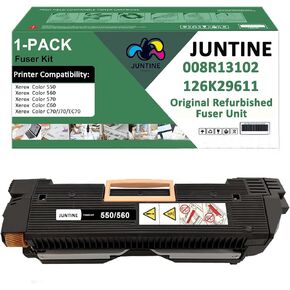 008R13102 126K29611 Fuser Unit Replacement for Xerox 008R13102 Fuser Kit for Color 550 560 570 C60 C70 EC70 High Page Yield-300K Replaceable Printer Parts(110V)