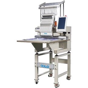Commercial Embroidery Machine,Embroidery Sewing Machine with 15 Needles 13" X 20" LCD Embroiderer Pattern for Cap Hat T-Shirt Laser Positioning