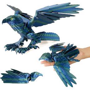 3D Printed Eagle Flexible Wings, Flying Eagle Model Toys, 3D Printed Bird Animals,3D Printed Dragon, Fidget Toys for Adults
