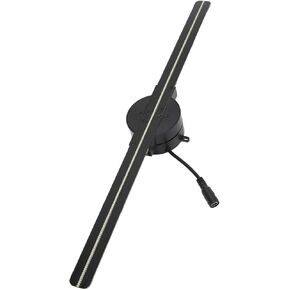 Holographic Fan, 3D Hologram Fan 16.5in 2000x224 3D Projector With 224 LED Light Beads For Business Store Advertising,Enhanced Visual Clarity