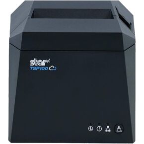 Star Micronics TSP143IV TSP143III TSP100III Wireless(WLAN) Thermal Receipt Printer with CloudPRNT, and USB Cable Connectivity, 250mm/sec Print Speed, 203 dpi, Auto-Cutter, Grey - YKGAV