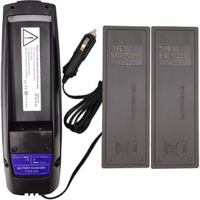 (1*شاحن + 2*بطارية) DC 10 ~ 30V Scanreco 434 EEA4291 شاحن البطارية + (2 قطعة) بطارية 592 لبطارية 7.2V Scanreco 592 590 960 RC400 EEA2512 RSC7220 13445 بطارية