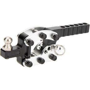 MEUS RACING 1/10 Scale RC Accessories RC Trailer Hitch, RC Tow Hook Drop Hitch Receiver for Axial SCX10 Traxxas TRX4