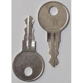2 Keys Cut to Key Code TM700 for all locks (You Must Have The Letters TM Before The Numbers) Better Built, Kobalt, TriMark, Duralast, Toolbox, Tool Box, RV, Motorhomes, Tonneau Covers, Utility Bodies.