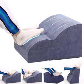 Foot Rest for Under Desk at Work.Multifunctional 3-Tier Foot Stool,With waterproof leather Footrest.For Under Desk,Office Chair Gaming Chair & Sofa,Leg Elevation Pillow,supports Posture-Black