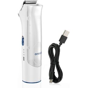 oneisall Replacement Main Clipper + USB Charger for BM1 Dog Grooming Vacuum Blow Dryer and Clippers