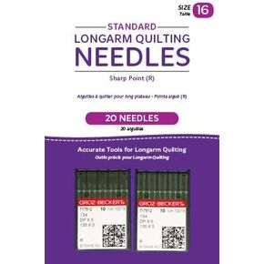 Handi Quilter Longarm Quilting Needles - Standard Sharp Point (R) Size 16 (Pack of 20)