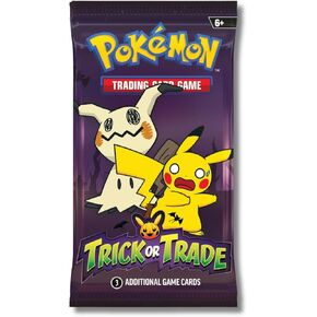 Pokemon 2023 Trick or Trade Mimikyu & Pikachu | Mini Booster Pack