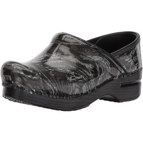 Dansko Professional Slip-On Clogs for Women – Rocker Sole and Arch Support for Comfort – Ideal for Long Standing Professionals – Springtime Patent 8.5-9 M US in Kuwait