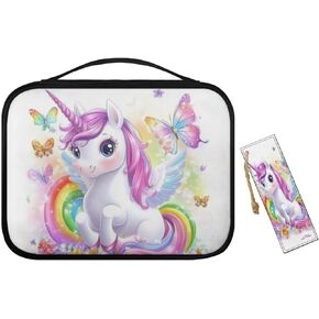 Bible Covers for Girls with Bookmark,PU Leather Bible Tote Bag for Bible Study, Zippered Bible Cover Portable Bible Bag with Inner Pocket, Bible Accessories for Gifts,Cow Cat Sunflower