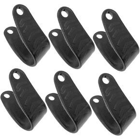 NUOBESTY 10pcs Plastic Nose Clips for Dust Masks and Practical Nose Clips for Outdoor Riding Suitable for Men and Women Easy to Wear Black