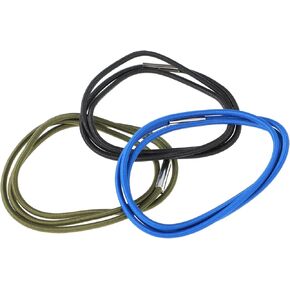 3Pcs Trash Can Rubber Bands, Bin Elastic Band Fits 13 to 30 Gallon Trash Cans for Home Office Supplies Trashbag Holder - Blue+Brown+Black