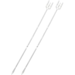 Veemoon 80pcs 18 Inch Floral Picks for Flower Arrangements - Floral Card Holders - Card Picks for Bouquets Ideal for Weddings and Events Durable and Versatile Plant Decoration Supplies