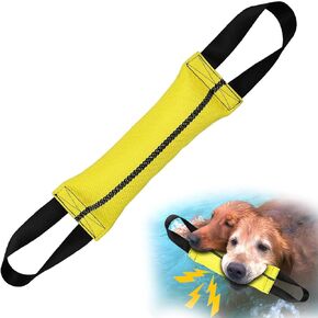 ASOCEA Dog Pool Toys,2-in-1 Dog Water Toys Interactive Tug Toys for Small to Large Dogs Bite Resistant Squeaky Floating Toy Perfect for Dock Diving Training Fetching Throwing Playing