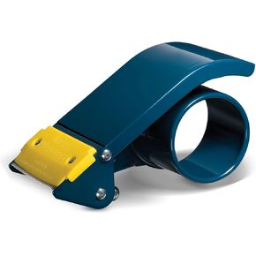 Excell ET-366 3" Wide Handheld Tape Dispenser with Durable Metal Construction, for Packaging, Transportation, Moving and Box Sealing Carton