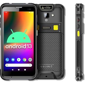 Chainway C66 Wireless Android Handheld 2D/1D/QR Barcode Scanner (Zebra SE4710), Android 13 with Play Store, 5.5" Screen, WiFi, 6FT Drop Rating, for Warehouse Inventory Scanning (Build Your Own)