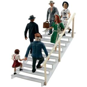 Scenic Accents Taking the Stairs HO Scale Woodland Scenics