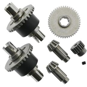 SCY 16101 PRO RC Car Brushless Metal Upgrade Parts DIY Parts Original Parts Brushless Motor Gear Drive Shaft(Purple)