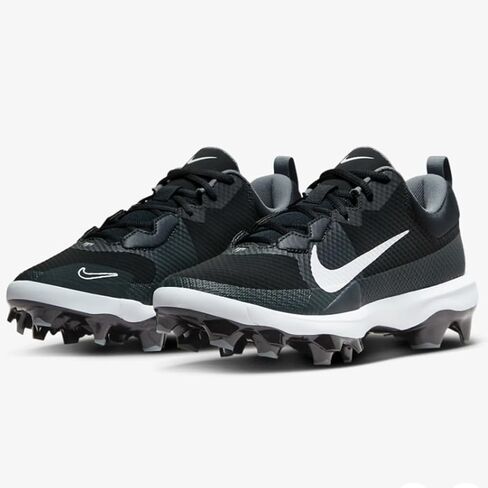 حذاء بيسبول مطاطي منخفض من Nike Alpha Huarache Keystone للرجال مقاس 13 رمادي متوسط ​​| رمادي in Saudi Arabia