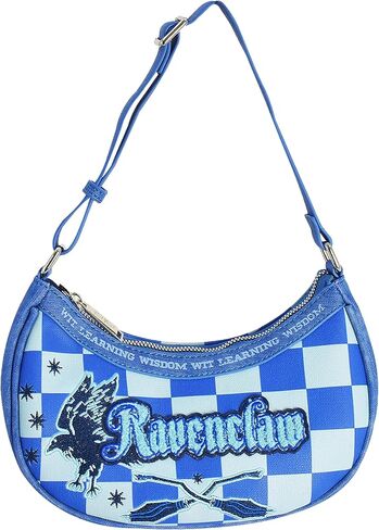 Fred Segal Harry Potter Shoulder Bag, Women's Checkered Mini Adjustable Crossbody Purse, Slytherin in Saudi Arabia