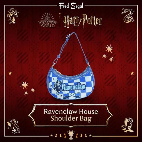 Fred Segal Harry Potter Shoulder Bag, Women's Checkered Mini Adjustable Crossbody Purse, Slytherin in Saudi Arabia