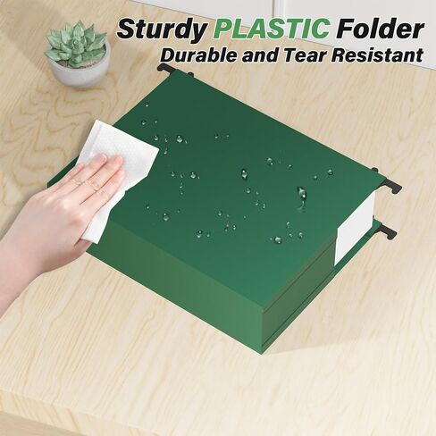 Plastic Hanging File Folders,Letter Size,6 Pack Reinforced Expanding Hang Folder,Accordian Pocket,Extra Capacity,Heavy Duty 3 Inch Expansion,Hanging Folder Organizer for Office,Colored File Folders in Saudi Arabia