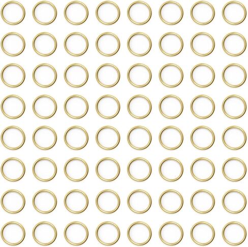 6MM 500PCS 14K Gold Jump Rings for Jewelry Making Non Tarnish Small Open Gold Filled Jump Rings for Necklace Earrings Bracelet Key Chains and DIY Craft in Kuwait