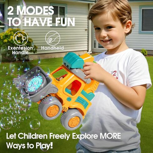 لعبة Bubble Machine Toddler ، لعبة CreatiMachi الهندسية ، فقاعات العشب جزازة الأطفال ، وهدايا مثالية لصبي يبلغ من العمر 1،2،3 عامًا ، وفتاة ، وعيد ميلاد الطفل ، والشواية ، والقابلة لإعادة الشحن ، وألعاب الصيف في الهواء الطلق ، والأصفر ، in Kuwait