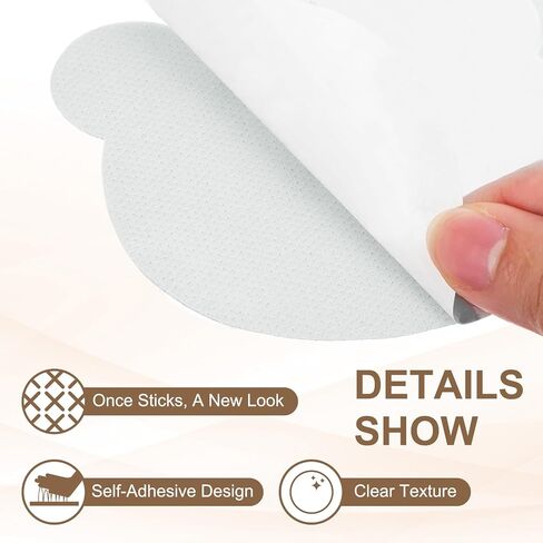 PATIKIL Leather Repair Patch, 2 Pcs 4 x 3.5 Inch Self-Adhesive Vinyl Patch Furniture Tape Repair Kit for Sofas Couches Stools Chairs Cabinets Bags, Silver in Kuwait
