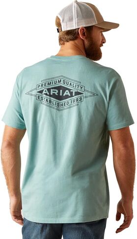 Ariat Male Corps T-Shirt Black Medium in Saudi Arabia