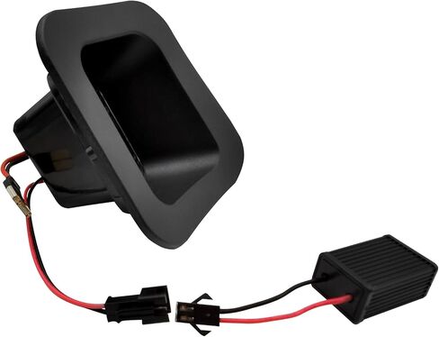 LED License Plate Lights Tag Lamp Assembly Compatible with Dodge Durango 2014-2022 Pickup Truck, Clear Lens 6500K White in Kuwait