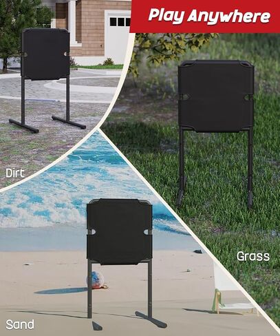 Garbuildman Baseball Strike Zone Target for Plastic Balls, Portable Metal Frame Pitching & Hitting Training Tool for Outdoor in Kuwait