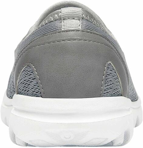 Propét Womens TravelActiv Slip-on Fashion Sneakers, Black, 8 X-Wide US in Saudi Arabia