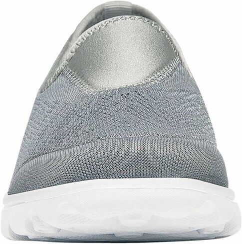 Propét Womens TravelActiv Slip-on Fashion Sneakers, Black, 8 X-Wide US in Saudi Arabia