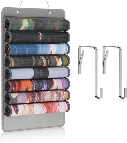 حقيبة تخزين Mayoken® Pink Playmat لـ MTG/TCG ، حامل Playmat معلقة مع 10 فتحات واضحة PVC ، منظم أنبوب مقاوم للدموع لحصير اللعبة القياسية ، موسيباد ، إكسسوارات تشمل 2 خطافات in Kuwait