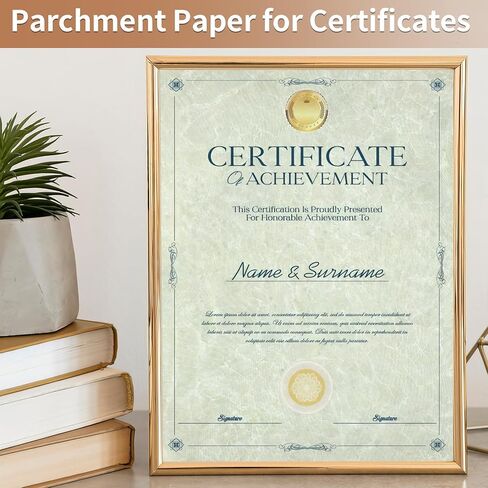 70 ورقة ورقة ورقة 8.5 × 11 حجم الحروف ، 100 GSM ورقة طباعة الرقابة السميكة ، القرطاسية للقرطاسية للدبلوم ، الجائزة ، استئناف ، طابعة صديقة للليزر ، الحبر (العاج) in Kuwait